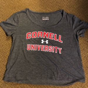 Cornell University Under Armor Crop T-Shirt